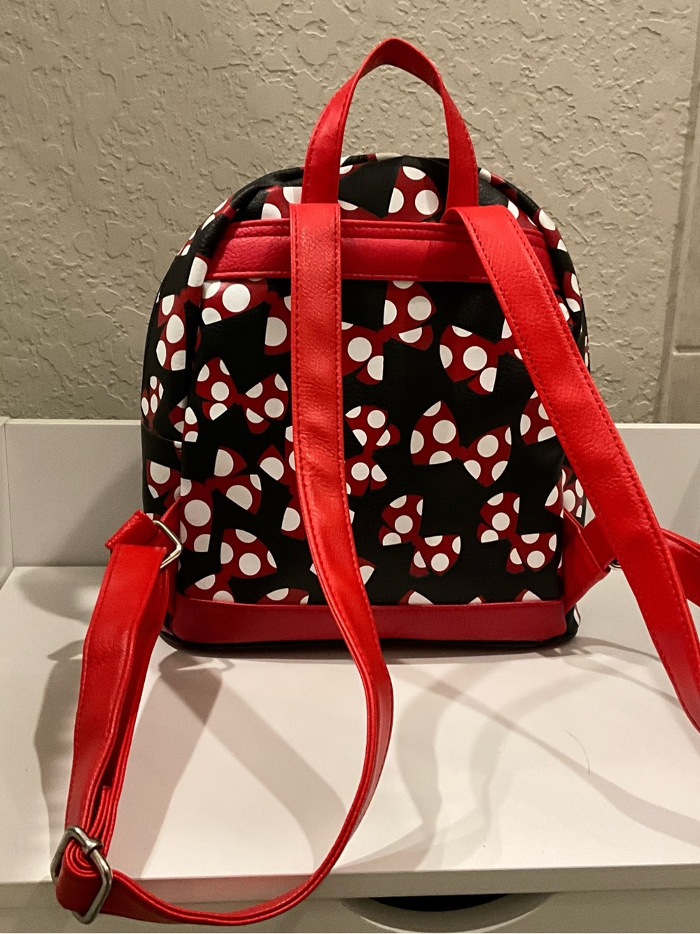 Disney Red Polka Dot Mini Backpack - Women's or Girl’s bag